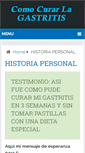 Mobile Screenshot of comocurarlagastritis.net